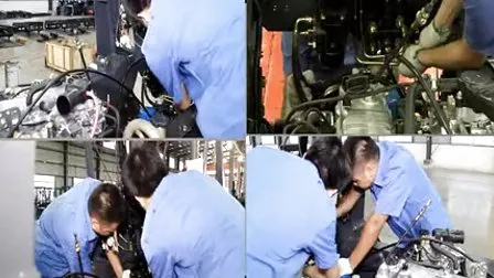 Niuli 3 Ton 3000kg Empilhadeira Diesel com Motor Isuzu Marcação