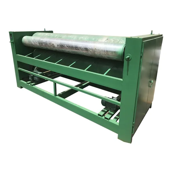 Espalhador de cola de quatro rolos de 4 pés para produção de folheado de madeira compensada